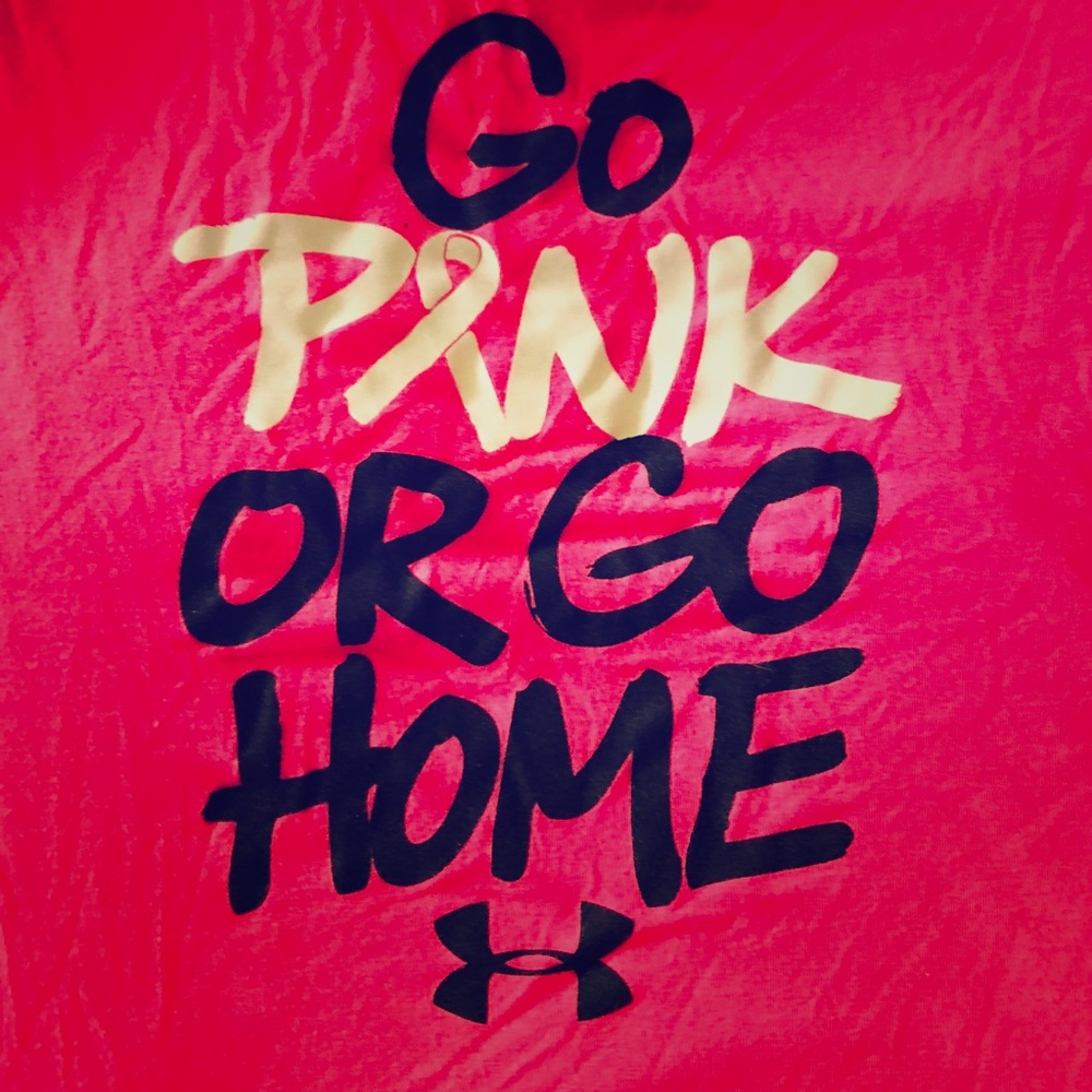 Breast cancer awareness t-shirt. 💕